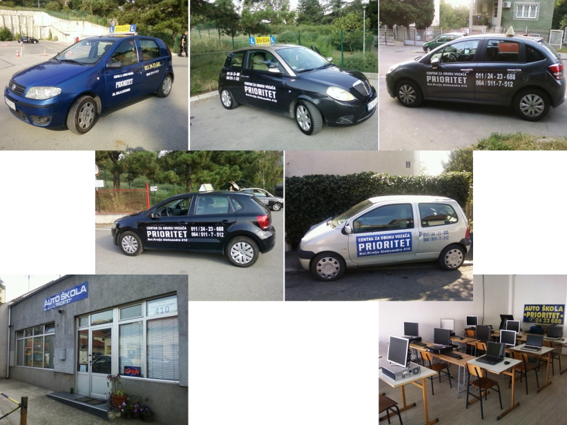 Automobili auto škole Prioritet Automobili auto škole Prioritet